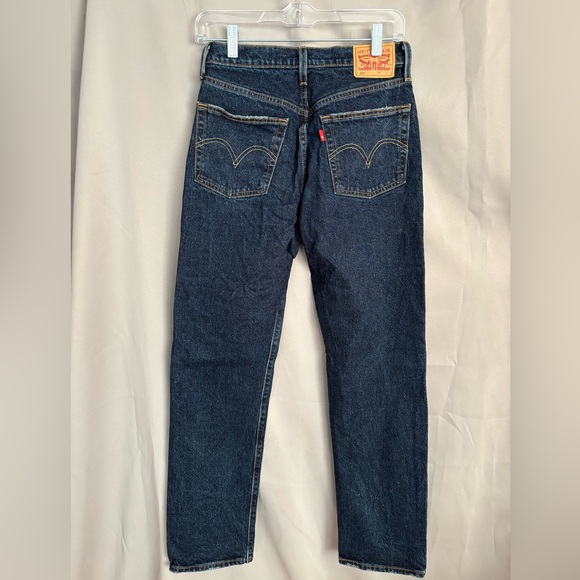 Levi’s Original Fit 501 Jeans in Dark Wash- size 26 - Picture 4 of 10